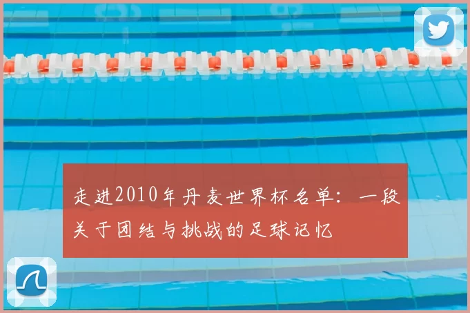 走进2010年丹麦世界杯名单：一段关于团结与挑战的足球记忆