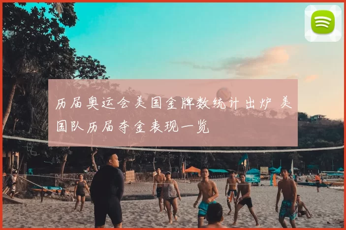 历届奥运会美国金牌数统计出炉 美国队历届夺金表现一览