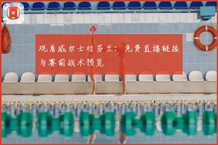 观看威尔士对芬兰:免费直播链接与赛前战术预览