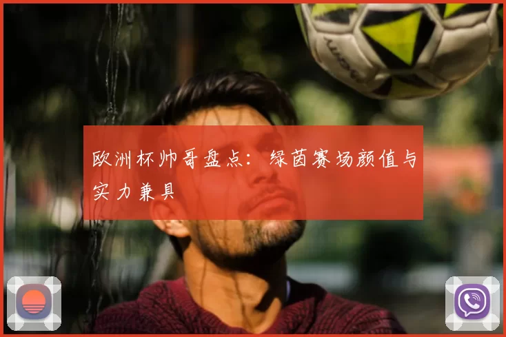 欧洲杯帅哥盘点：绿茵赛场颜值与实力兼具