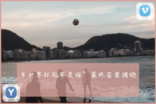 年世界杯冠军是谁?最终答案揭晓!
